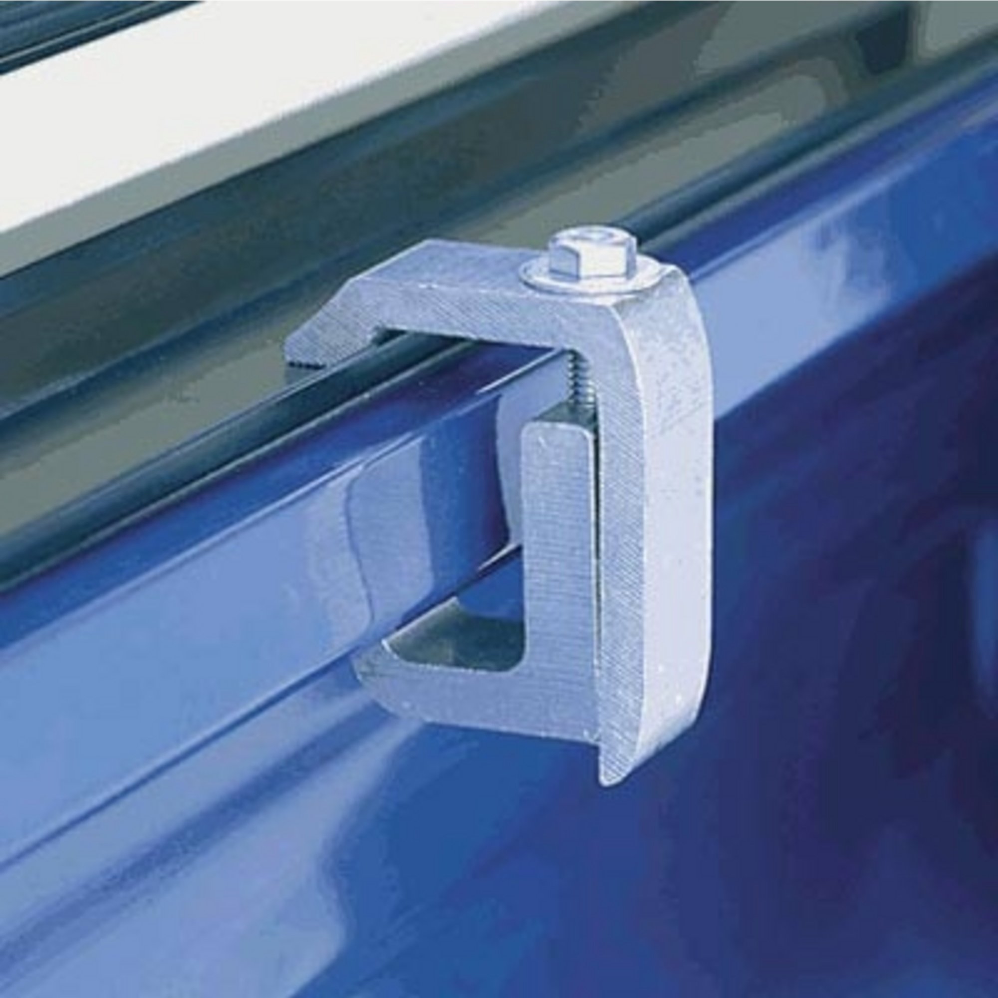 Clamps Hold Topper On Your Pickup